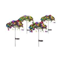 Luzes De Fada Solares Com 60 LEDs Para Decoração De Jardim Externo, 8 Modos De Piscar, Para Gramado, Luzes De Fada Solares Com 60 LEDs Para Decoração De Jardim Externo, 8 Modos De Piscar, Para Gramado,