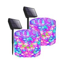 Luzes De Fada Solares Multicoloridas Para Jardim, Árvore, Festa, Casamento, Luzes Decorativas Em