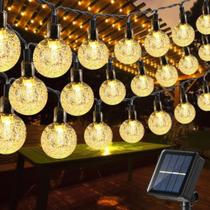 Luzes de Fada Solares Toodour 17m 100 LED à Prova d'Água Quente