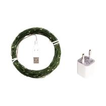 Luzes De Fada Verdes À Prova d'Água 200M 2000LED Para Decoração De Natal, Casamento, Jardim, Pátio E