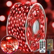 Luzes de fadas de Natal KNONEW 203FT 600 LED impermeáveis Luzes de fadas de Natal KNONEW 203FT 600 LED impermeáveis