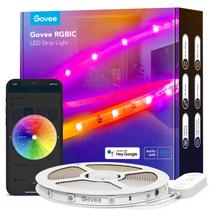 Luzes de faixa de LED Govee RGBIC Pro de 16,4 pés com WiFi Alexa Google Luzes de faixa de LED Govee RGBIC Pro de 16,4 pés com WiFi Alexa Google