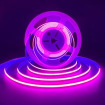Luzes de faixa de LED HAMRVL COB rosa 5m 320 LEDs/m CRI90 DC12V Luzes de faixa de LED HAMRVL COB rosa 5m 320 LEDs/m CRI90 DC12V