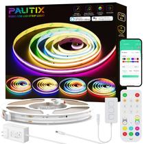 Luzes de faixa de LED PAUTIX RGB Smart IC COB 2m com Alexa/Google