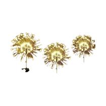 Luzes De Fogos De Artifício LED Solares Para Decoração De Jardim Ao Ar Livre, Lâmpada Solar Com