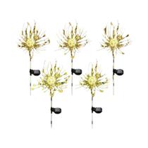 Luzes De Fogos De Artifício Solares Para Jardim Externo, Decoração De Halloween, Natal E Casamento,