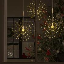 Luzes de fogos de artifício vidaXL Outdoor Christmas Warm White 280 LEDs