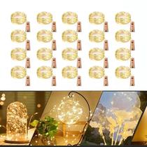 Luzes de garrafa de luz de cortiça LED 2m 20 LED