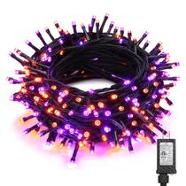Luzes de Halloween BrizLabs Laranja e Roxo 240 LED 24m Luzes de Halloween BrizLabs Laranja e Roxo 240 LED 24m