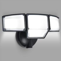 Luzes de inundação LUTEC 80W 9000LM Outdoor LED Security 4 cabeças