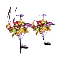 Luzes De Jardim LED Solares À Prova d'Água Para Exterior, Decoração De Atmosfera Em Forma De