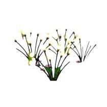 Luzes De Jardim Solares À Prova d'Água Com 10 LEDs, Decorações De Natal Para Quintal E Caminhos