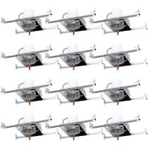 Luzes de lata embutidas que abrigam Sunco de 4 polegadas, pacote com 12 unidades, New Constr. Luzes de lata embutidas que abrigam Sunco de 4 polegadas, pacote com 12 unidades, New Constr.