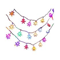 Luzes De LED Em Forma De Floco De Neve Operadas Por Bateria USB Para Árvore De Natal, Casamento, Luzes De LED Em Forma De Floco De Neve Operadas Por Bateria USB Para Árvore De Natal, Casamento,