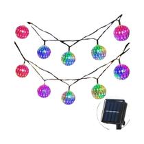 Luzes De LED Solares Marroquinas Em Forma De Bola 50/30/20 Lâmpadas 8 Modos Para Camping Natal Luzes De LED Solares Marroquinas Em Forma De Bola 50/30/20 Lâmpadas 8 Modos Para Camping Natal