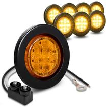 Luzes de liberação de veículos ONLINE LED STORE 2.5" 12V Amber LED