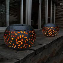 Luzes de mesa solares pearlstar Dancing Flickering Flame, pacote com 2 Luzes de mesa solares pearlstar Dancing Flickering Flame, pacote com 2