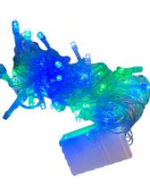 Luzes de Natal 100 LEDs 10m Pisca Pisca Colorido Luzes de Natal 100 LEDs 10m Pisca Pisca Colorido