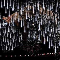 Luzes de Natal Adecorty Meteor Shower 8 tubos 192LED