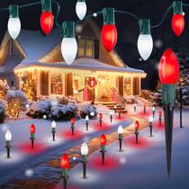 Luzes de Natal Brightown Frosted C9 LED 32m Outdoor