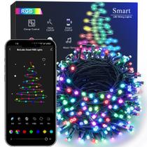 Luzes de Natal Brizled RGB 164 pés 498 LED Smart String