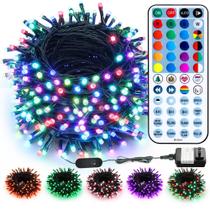 Luzes de Natal Brizled RGB 500 LED 50m com controle remoto