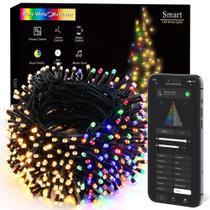Luzes de Natal Brizled Smart 98,4 pés 300 LED com mudança de cor