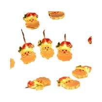 Luzes De Natal De Papai Noel Com 10 LEDs De 59,06 Polegadas, Alimentadas Por Bateria, Iluminação