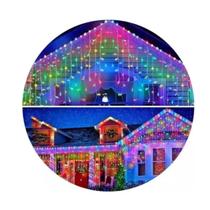 Luzes de Natal Garland Waterfall Solar 200 Multicolor