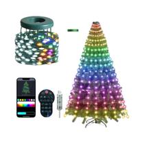 Luzes De Natal Inteligentes Bluetooth 2.1m Com Estrela, Temporizador E Sincronização Musical Para Luzes De Natal Inteligentes Bluetooth 2.1m Com Estrela, Temporizador E Sincronização Musical Para