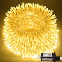 Luzes de Natal JMEXSUSS 200 LED Warm White 20m interior/exterior