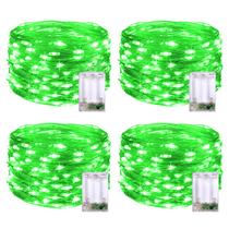 Luzes de Natal JMEXSUSS 50 LED operadas por bateria 5m