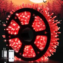 Luzes de Natal JMEXSUSS 600 LED vermelhas 168 pés ao ar livre e interior Luzes de Natal JMEXSUSS 600 LED vermelhas 168 pés ao ar livre e interior