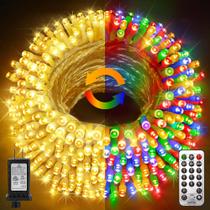 Luzes de Natal KNONEW 300 LED 30m que mudam de cor