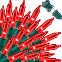 Luzes de Natal LAMPHOME Super-Bright Red 100 Lights 6m Luzes de Natal LAMPHOME Super-Bright Red 100 Lights 6m