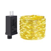 Luzes De Natal LED À Prova d'Água 50M 100M 110V 220V Fitas De Luzes De Fada Para Decoração De Jardim