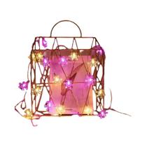 Luzes De Natal LED À Prova d'Água Em Forma De Floco De Neve, Luzes De Fada Operadas Por Bateria Para