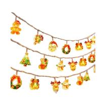 Luzes De Natal LED Em Cordão: Boneco De Neve, Papai Noel, Árvore, Cortina, Festa, Aniversário, Luzes De Natal LED Em Cordão: Boneco De Neve, Papai Noel, Árvore, Cortina, Festa, Aniversário,