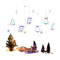 Luzes De Natal LED Em Cordão, Luzes De Cortina De Fadas Para Decoração De Casa, Festa De Ano Novo, Luzes De Natal LED Em Cordão, Luzes De Cortina De Fadas Para Decoração De Casa, Festa De Ano Novo,