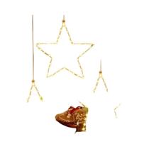 Luzes De Natal LED Em Forma De Estrela Com Controle Remoto, 8 Modos, Pacote De 1/3, Decoração Para Luzes De Natal LED Em Forma De Estrela Com Controle Remoto, 8 Modos, Pacote De 1/3, Decoração Para