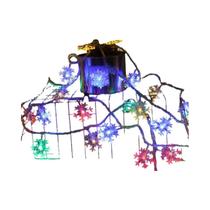 Luzes De Natal LED Em Forma De Floco De Neve, Guirlanda De Fadas, Decoração De Natal Para Casa,