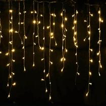 Luzes De Natal LED Em Forma De Gelo Para Exterior, Guirlanda De 3,5M Para Festa No Jardim, Natal,