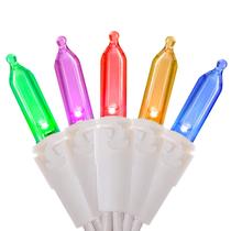 Luzes de Natal LED multicoloridas MULTI-SPARKING, pacote com 2, 10 m e 100 LEDs Luzes de Natal LED multicoloridas MULTI-SPARKING, pacote com 2, 10 m e 100 LEDs