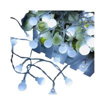 Luzes De Natal LED Para Exterior, Cordão De Luzes De Fada De 3M-22M, Bolas Para Jardim, Casamento,