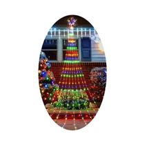 Luzes De Natal LED Pentagrama À Prova d'Água De 2M, Lâmpada De Fada Para Decorações De Camping E