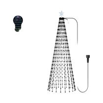 Luzes De Natal LED RGB Inteligentes Com 400 LEDs Para Decoração De Feriados Interna E Externa Com Luzes De Natal LED RGB Inteligentes Com 400 LEDs Para Decoração De Feriados Interna E Externa Com