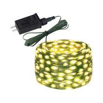 Luzes De Natal LED Verdes 50M 100M À Prova d'Água Para Decoração De Jardim E Árvore De Natal