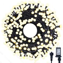 Luzes de Natal Meteds LED 300 105 pés 8 modos à prova d'água