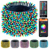 Luzes de Natal Minetom Color Changing 165 pés 500 LED RGB