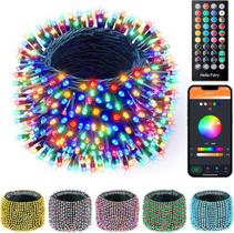 Luzes de Natal Minetom Color Changing 99m 300 LED RGB